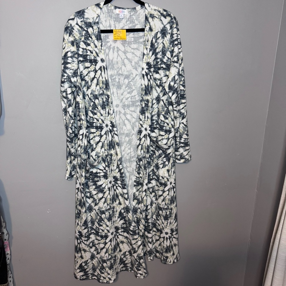 LuLaRoe Tie Dye Patterned Cardigan